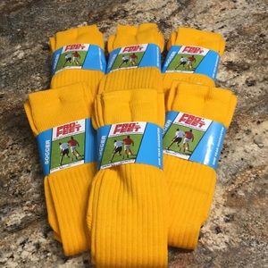 Pro Feet Inc  Soccer Socks Bundle of 6 Pair